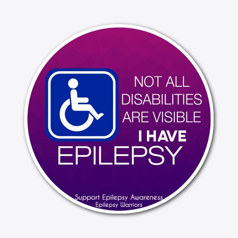 Epilepsy Disability Sticker