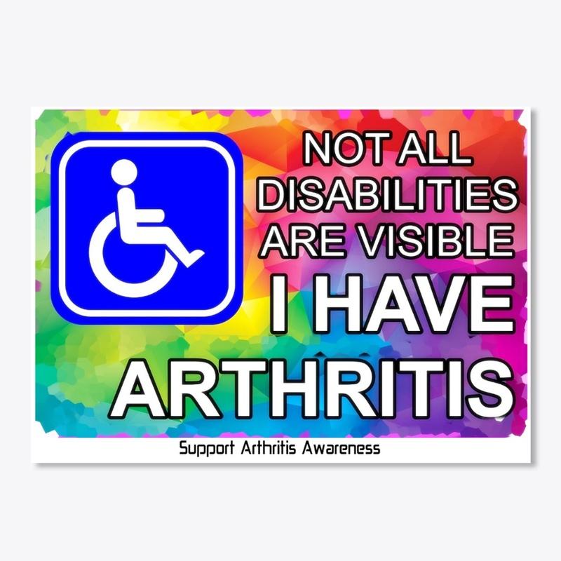 Arthritis Disability Sticker